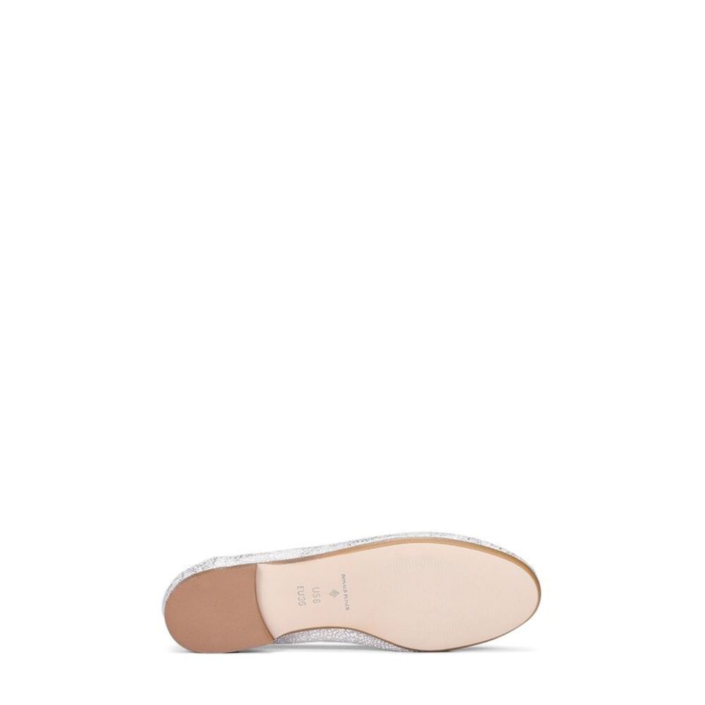 DONALD PLINER Womens Beige Pebbled Balton Slip On Leather Loafers Shoes 5.5 - Picture 4 of 4